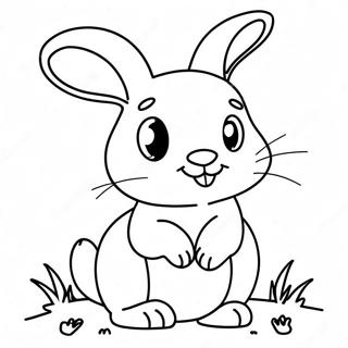 Rabbit Coloring Page 64482-51848