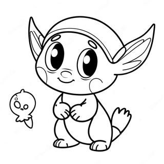 Navi Avatar Coloring Pages