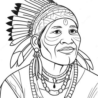 Ojibwe Coloring Pages