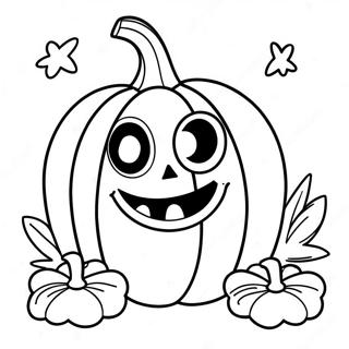 Easy Halloween Coloring Pages