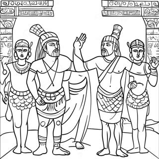 Ancient Civilizations Coloring Pages