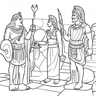 Ancient Civilizations Coloring Page 64532-51890