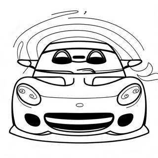 Sporty Lotus Car Coloring Page 64563-51915