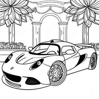 Sporty Lotus Car Coloring Page 64563-51916