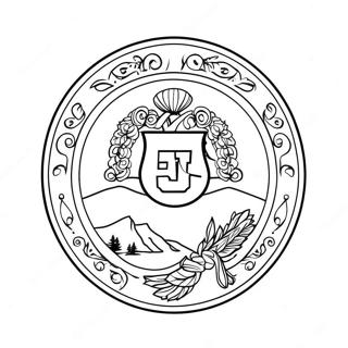 Utah Utes Coloring Pages