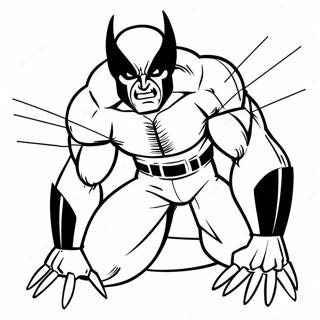 Wolverine Kid Coloring Pages