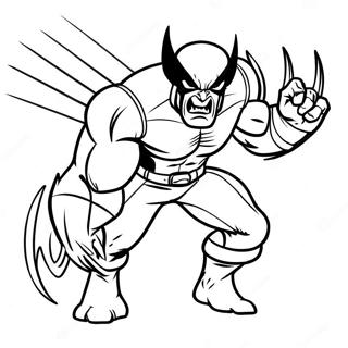 Wolverine Kid Coloring Page 64612-51947