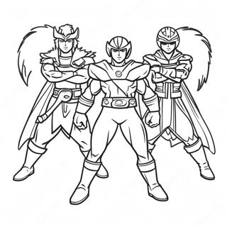 Spirit Rangers Coloring Page 64622-51955