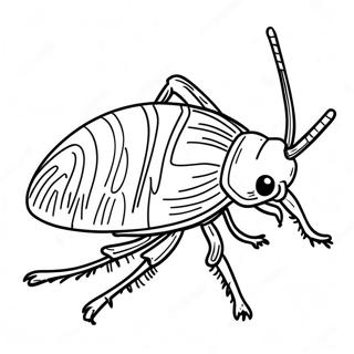 Cockroach Coloring Page 64632-51968