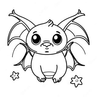 Spooky Bat Coloring Page 64643-51977