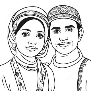 Omar And Hana Coloring Pages