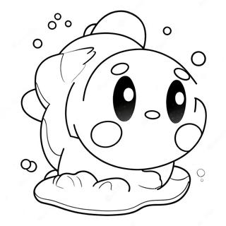 Ice Kirby Coloring Pages