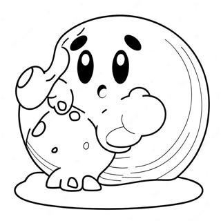 Ice Kirby Coloring Page 64662-51987