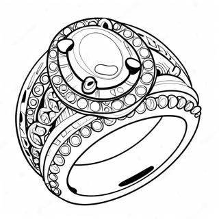 Simple Ring Coloring Page 64682-52006