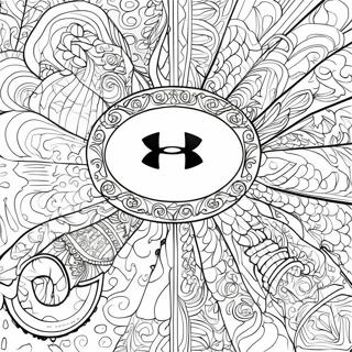 Under Armour Logo Coloring Page 64692-52020