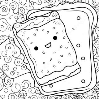 Pop Tart Coloring Page 64722-52040