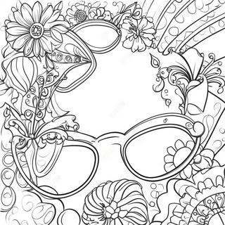 Stylish Accessories Coloring Page 6472-5334