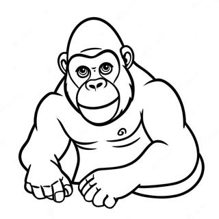 Goodnight Gorilla Coloring Page 64732-52046