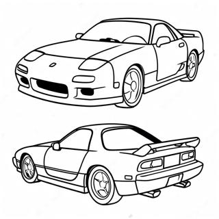 Rx7 Coloring Pages