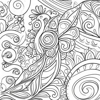 Velvet And Veneer Textures Coloring Page 6481-5338