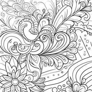 Velvet And Veneer Textures Coloring Page 6481-5340