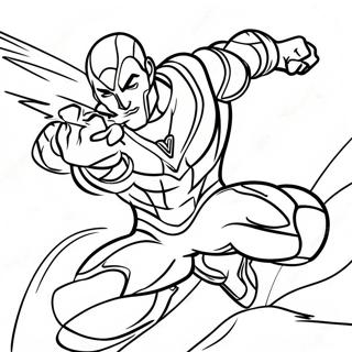 Max Steel Action Pose Coloring Page 64832-52128