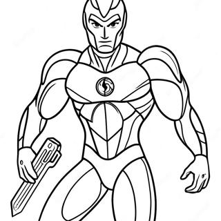 Max Steel With Tech Suit Coloring Page 64833-52129