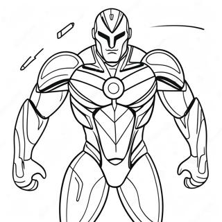 Max Steel With Tech Suit Coloring Page 64833-52130