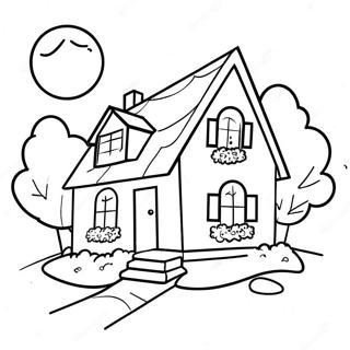 Home Sweet Home Coloring Pages