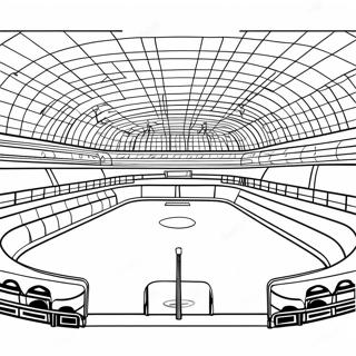 Hockey Rink Coloring Page 64882-52168