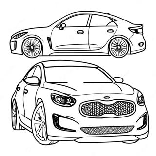 Kia Sporty Car Coloring Page 64903-52186