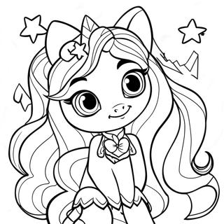 The Dazzlings Coloring Pages