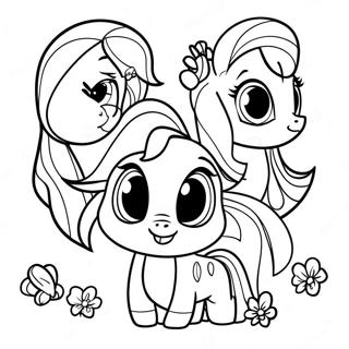 The Dazzlings Coloring Page 64922-52194