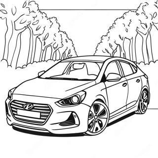 Hyundai Coloring Page 64932-52206