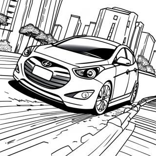 Hyundai Coloring Page 64932-52207