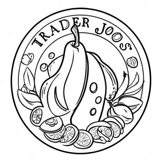 Trader Joe's Coloring Pages