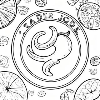 Trader Joe S Logo Coloring Page 64942-52215