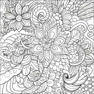 Intricate Fine Motor Patterns Coloring Page 64953-52222