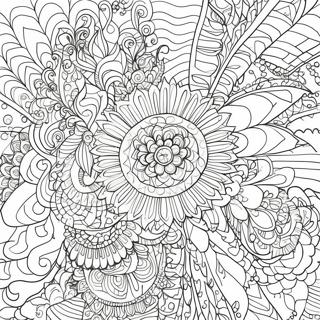 Intricate Fine Motor Patterns Coloring Page 64953-52223