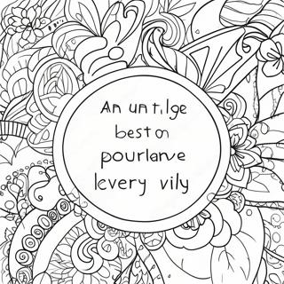 Body Positivity Affirmation Coloring Page 64992-52254