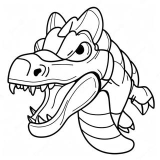 Fierce Scorpius Rex Roaring Coloring Page 65003-52265