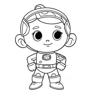 Super Why Coloring Page 6501-5354