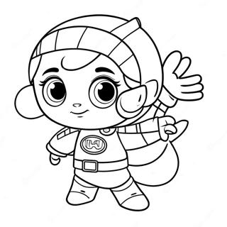 Super Why Coloring Page 6501-5355