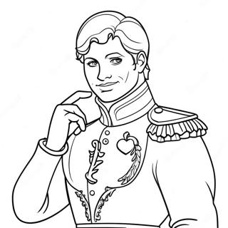 Prince Charming Coloring Pages