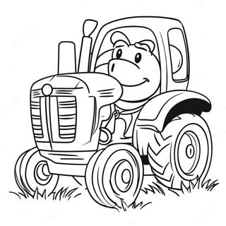 Tractor Ted Coloring Pages