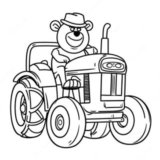 Tractor Ted Coloring Page 65042-52295