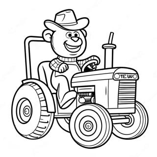 Tractors Coloring Pages