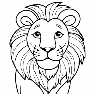 Alex The Lion Coloring Page 65062-59606