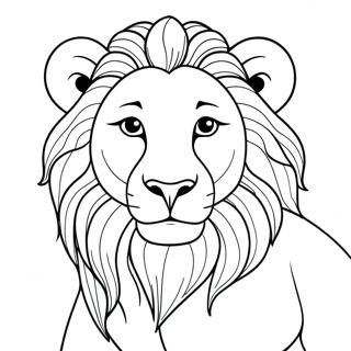 Alex The Lion Coloring Page 65062-59607