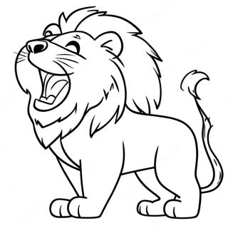 Alex The Lion Coloring Pages